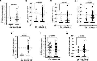 Frontiers Differential Expression Of Antiviral And Immune Related